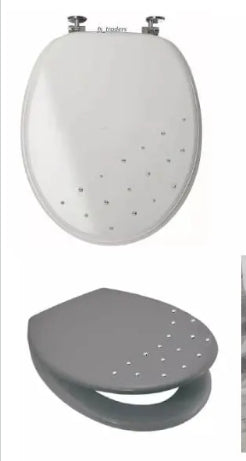 Soft-Close Diamante Toilet Seat