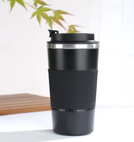 510ml Leak-Proof Stainless Steel Travel Coffee / Tea Cup