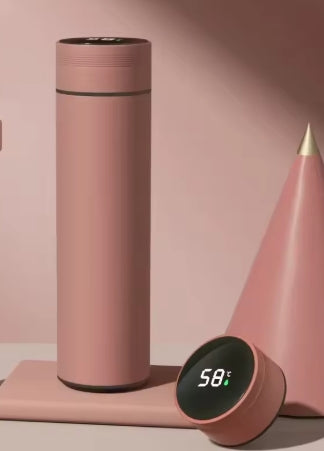 500ml Smart Temperature Display Thermos Bottle – Stainless Steel Insulated Flask