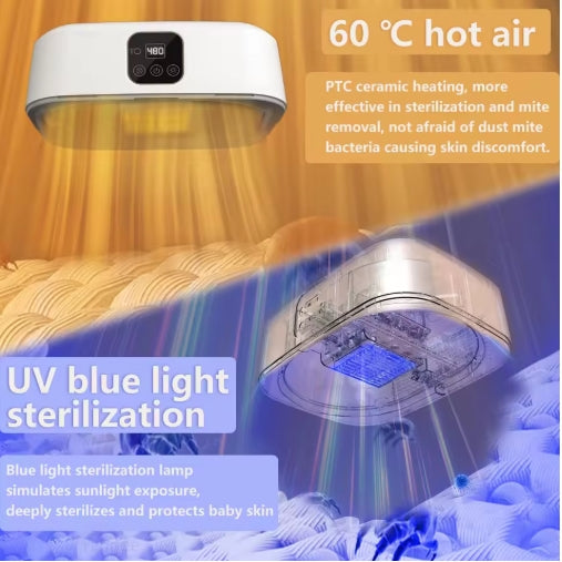 Portable Foldable Electric Clothes Dryer with UV Sterilization