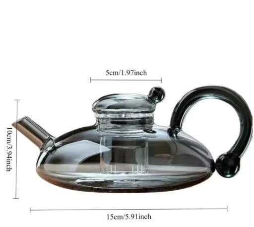 Luxury Glass Teapot | Elegant Loose Leaf Teaware