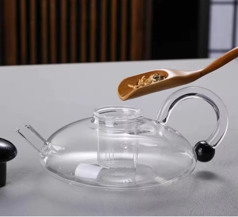 Luxury Glass Teapot | Elegant Loose Leaf Teaware